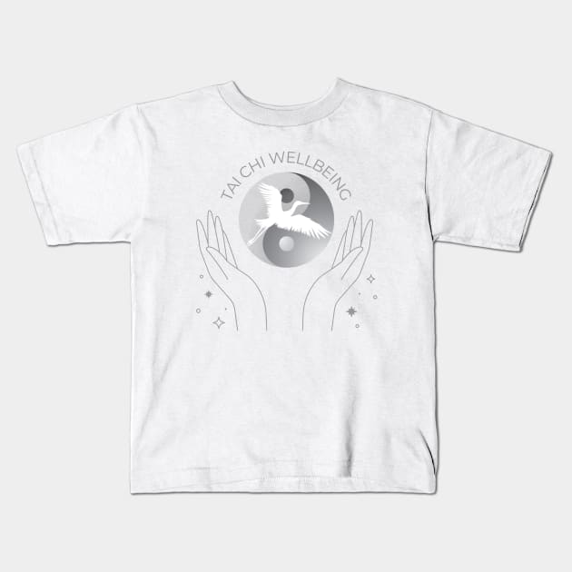 Tai Chi hands Kids T-Shirt by Tai Chi Wellbeing